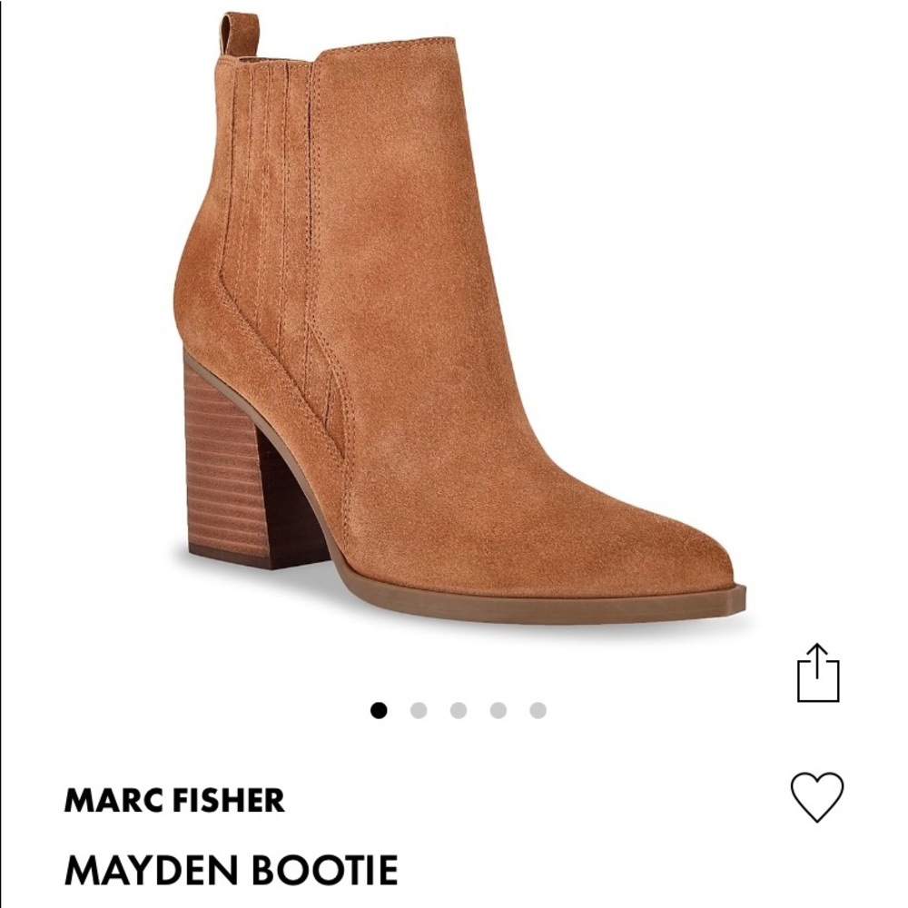 Marc Fisher Mayden Western Bootie for Women size 9